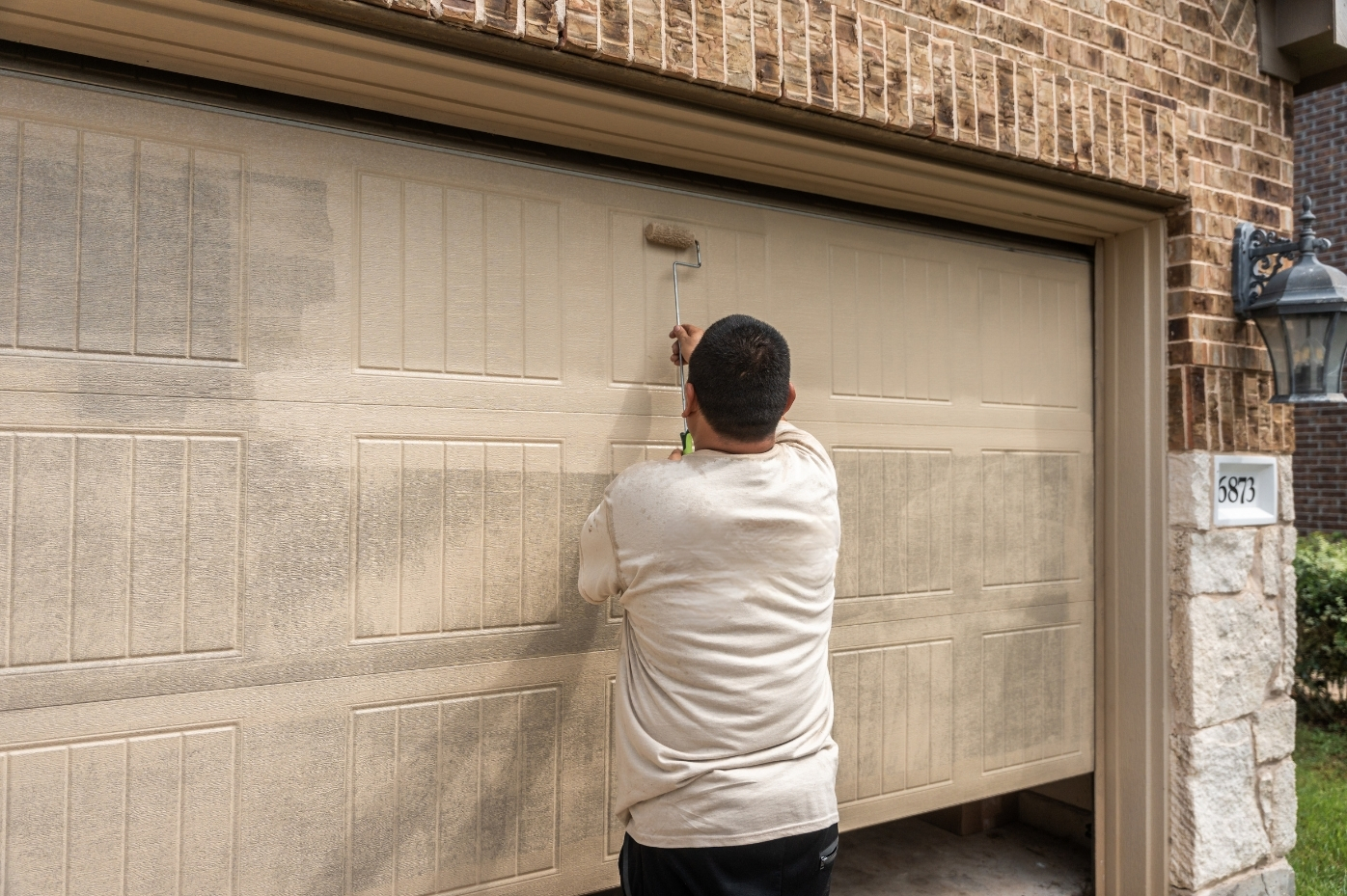Garage Door Track Repair
